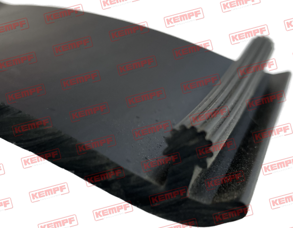 23666 Dichtlippe Gummi PVC schwarz